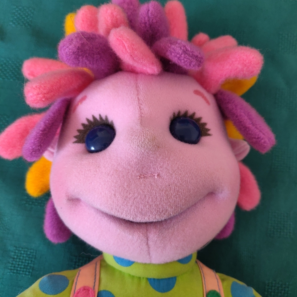 Allegra Soft Doll VINTAGE 90s Nick Jr PLAYSKOOL Allegra's Window Plush RARE - Picture 3 of 14